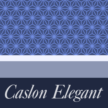 Caslon+Elegant+Pro